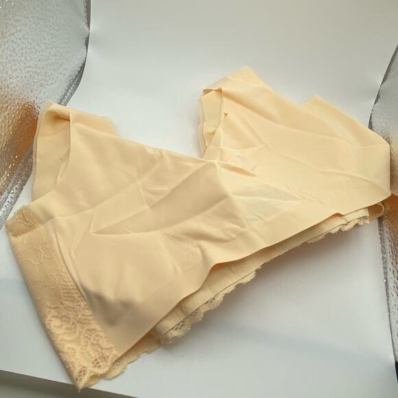 Orange Underwire Free Lightly Lined Bra Size XXL - Picture 3 of 4